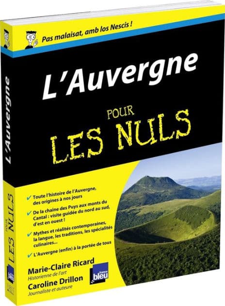 L'Auvergne Pour les Nuls by Marie-Claire Ricard