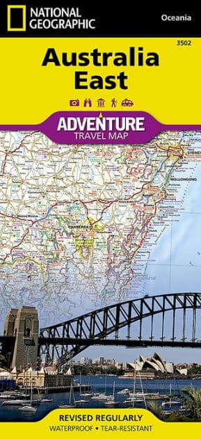 Australia East by National Geographic Maps