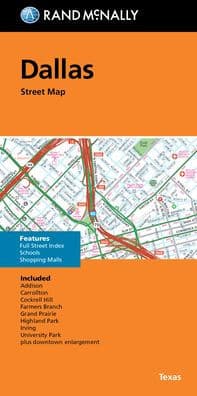 DALLAS STREET MAP by Rand McNally