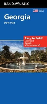 Georgia Easy to Fold by Rand McNally