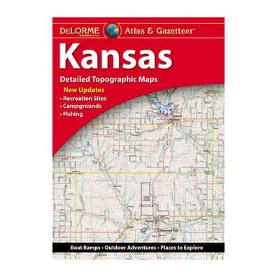 DeLorme Atlas & Gazetteer Kansas by Garmin