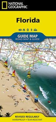 Florida Map by National Geographic Maps