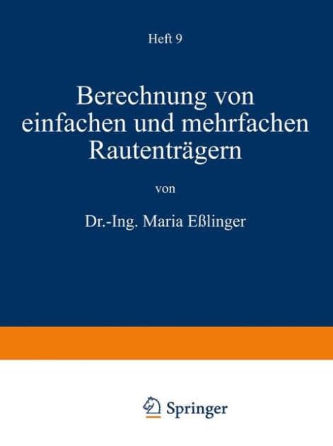 Berechnung von einfachen und mehrfachen Rautentrï¿½gern by Maria Eïlinger