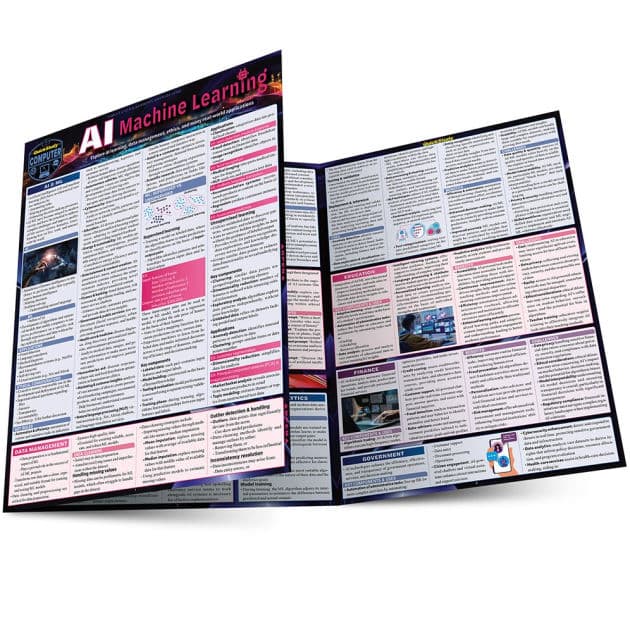 AI Machine Learning: a QuickStudy Laminated Reference Guide by Kyle Allison