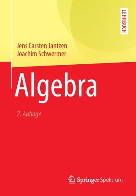 Algebra by Jens Carsten Jantzen