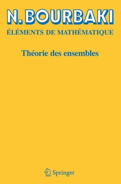 Théorie des ensembles by N. Bourbaki