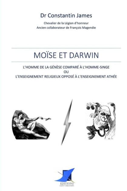 Moï¿½se et Darwin - L'homme de la Gï¿½nï¿½se comparï¿½ ï¿½ l'homme-singe by Editions Saint Sebastien