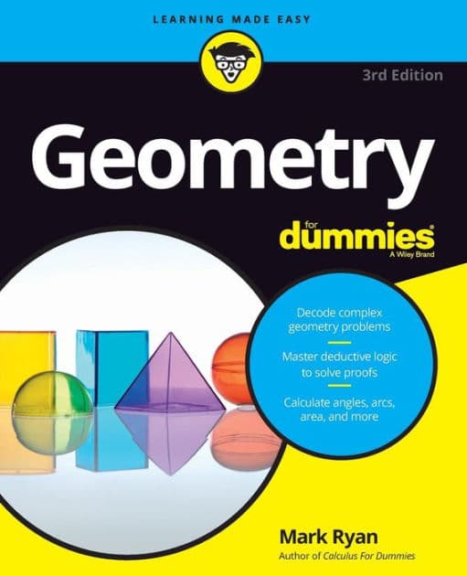 Geometry For Dummies by Mark Ryan