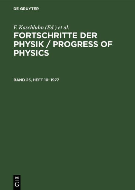 1977 by F. Kaschluhn