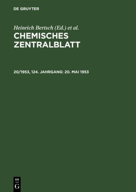 20. Mai 1953 by Heinrich Bertsch