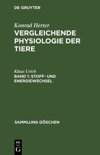 Stoff- und Energiewechsel by Klaus Urich
