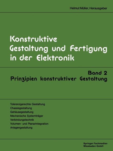 Prinzipien konstruktiver Gestaltung by Helmut Müller