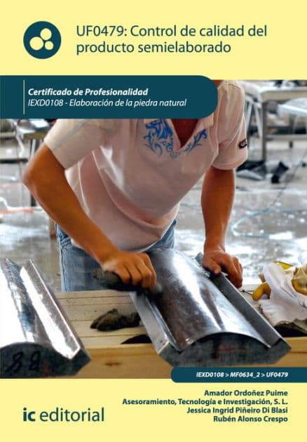 Control de calidad del producto semielaborado. IEXD0409 by Tecnología e Investigación S.L. Asesoramiento