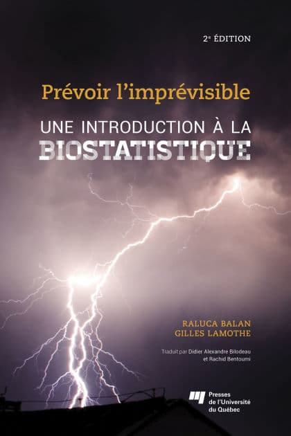 Une introduction à la biostatistique, 2e édition by Raluca Balan