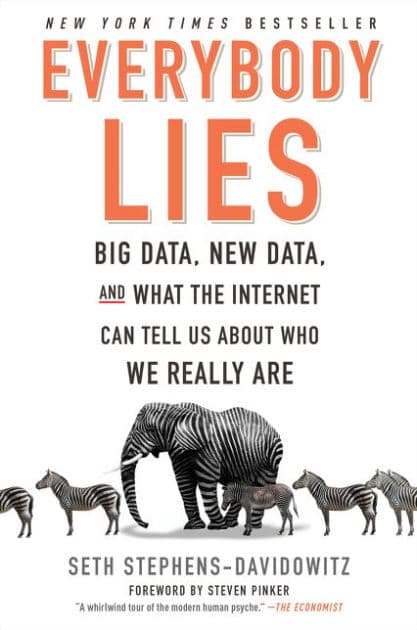 Everybody Lies: Big Data, New Data, and What the Internet Can Tell Us About Who We Really Are by Seth Stephens-Davidowitz