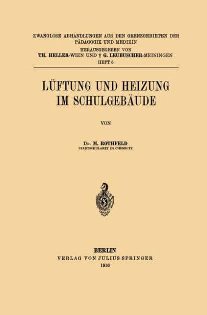 Lï¿½ftung und Heizung im Schulgebï¿½ude by M. Rothfeld