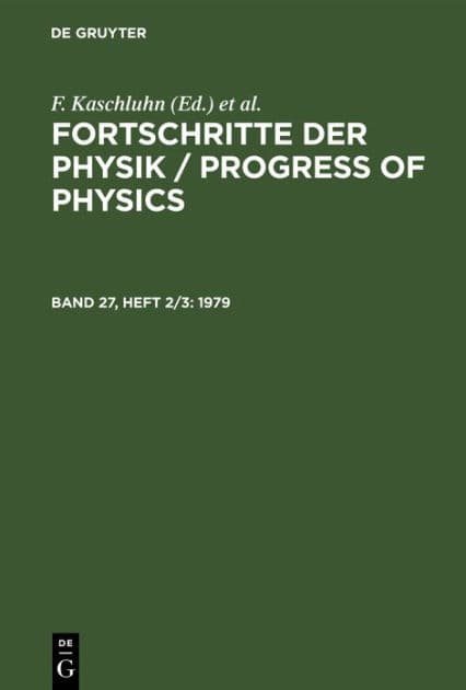 1979 by F. Kaschluhn
