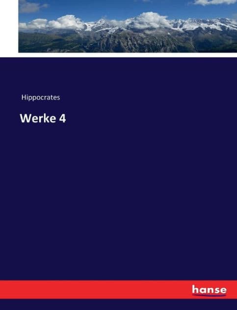 Werke 4 by Hippocrates