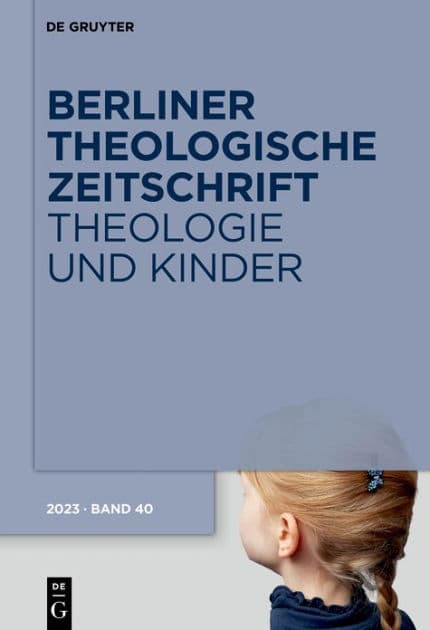 Theologie und Kinder by Rebekka Klein