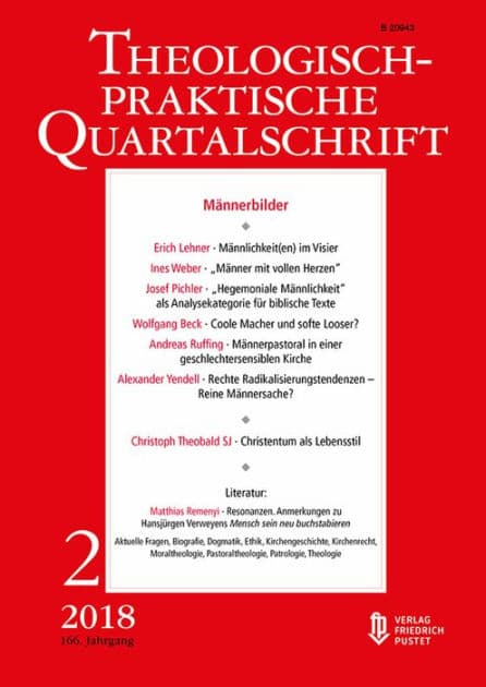 Männerbilder: Theologisch-praktische Quartalschrift by Die Professoren und Professorinnen der Fakultät für Theologie der Kath. Privat-Universität Linz