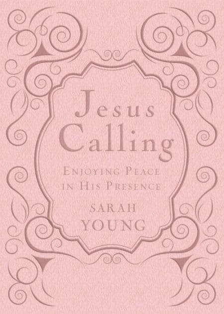 Jesus Calling, Pink Leathersoft, with Scripture References: Enjoying Peace in His Presence (A 365-Day Devotional) - The Perfect Christian Gifts for Women by Sarah Young