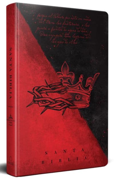 Biblia RVR 1960 letra grande tamaño manual, tapa dura doble corona / Spanish Bible RVR 1960 Handy Size Large Print Hardcover double crown by Reina Valera Revisada 1960