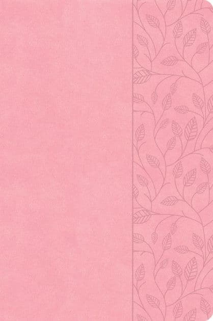 CSB Large Print Thinline Bible, Value Edition, Soft Pink LeatherTouch by CSB Bibles by Holman