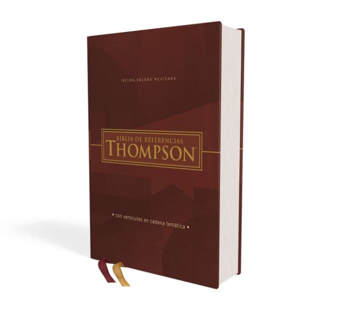 RVR, Biblia de Referencia Thompson, Tapa dura, Palabras de Jesús en Rojo, Comfort Print by Charles Thompson