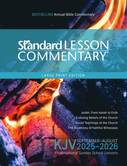 KJV Standard Lesson Commentary Large Print Edition 2025-2026 by Standard Publishing