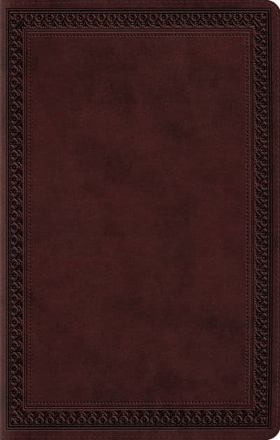 ESV Premium Gift Bible (TruTone, Mahogany, Border Design) by Crossway