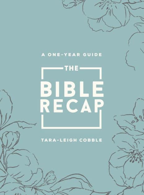 The Bible Recap: A One-Year Guide to Reading and Understanding the Entire Bible, Deluxe Edition - Sage Floral Imitation Leather by Tara-Leigh Cobble