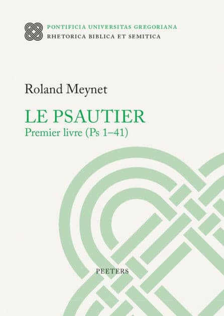 Le Psautier. Premier livre (Ps 1-41) by R Meynet