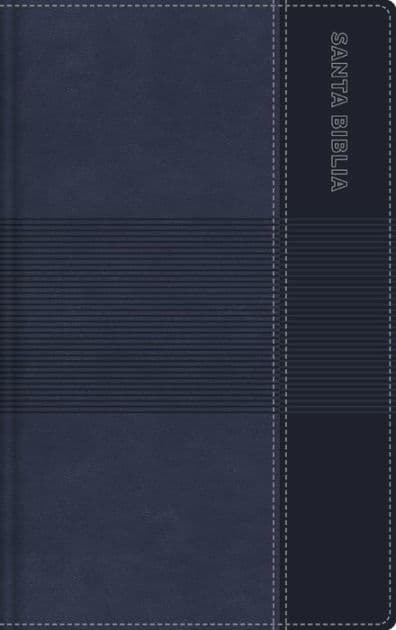 RVR60, Biblia de Estudio para Jóvenes Adolescentes, Leathersoft, Azul, Palabras de Jesús en Rojo, Comfort Print by Vida