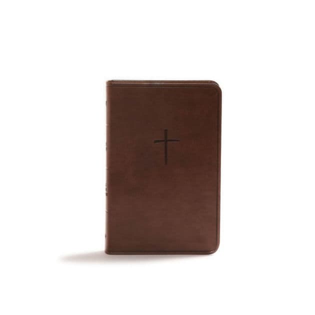 KJV Compact Bible, Value Edition, Brown LeatherTouch by Holman Bible Publishers