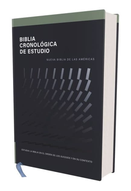 NBLA, Biblia Cronológica de Estudio, Tapa dura, Interior a cuatro colores, Comfort Print by NBLA-Nueva Biblia de Las Américas