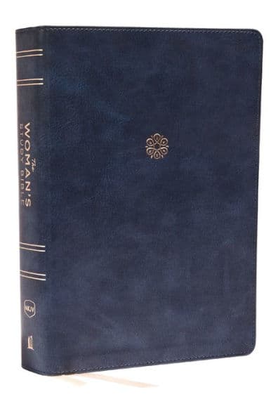 NKJV, The Woman's Study Bible, Leathersoft, Blue, Red Letter, Full-Color Edition: Receiving God's Truth for Balance, Hope, and Transformation by Thomas Nelson