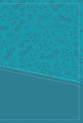 Biblia devocional Mujer Verdadera NBLA - Duotono Aqua by Aviva Nuestros Corazones