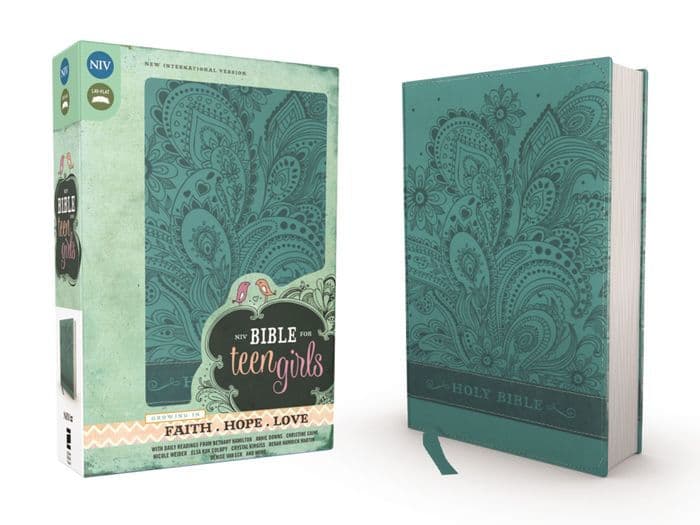 NIV Bible for Teen Girls: Growing in Faith, Hope, and Love by Zondervan