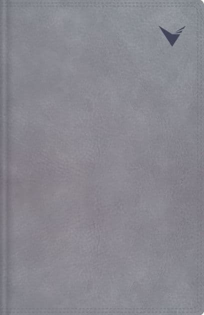 NBLA, Biblia de Estudio, Interior a dos colores, Leathersoft, Gris, Comfort Print by NBLA-Nueva Biblia de Las Américas