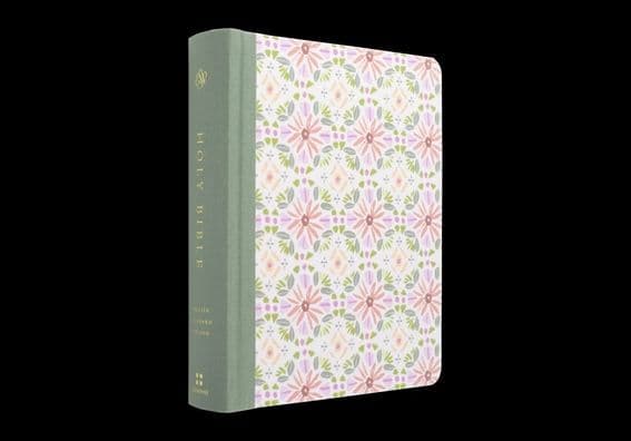 ESV Single Column Journaling Bible, Artist Series (Cloth over Board, Lulie Wallace, Penelope) by Lulie Wallace