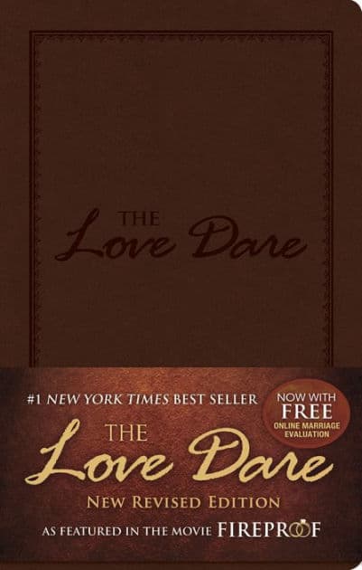The Love Dare, LeatherTouch: Now with Free Online Marriage Evaluation by Alex Kendrick