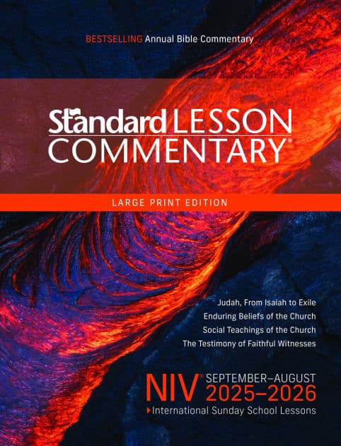 NIV Standard Lesson Commentary Large Print Edition 2025-2026 by Standard Publishing
