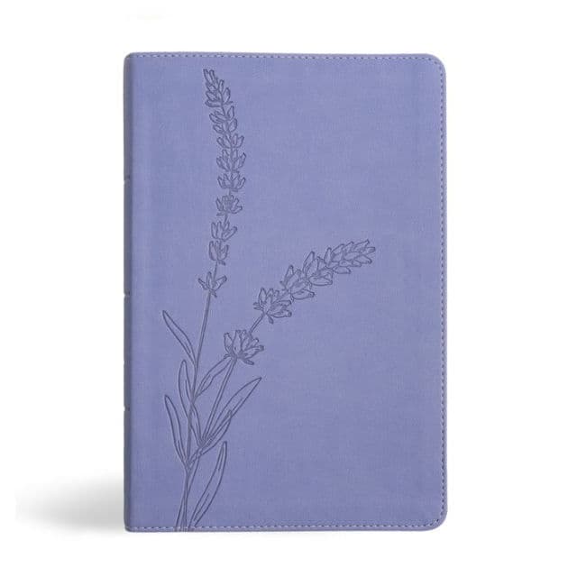 KJV Personal Size Giant Print Bible, Lavender LeatherTouch by Holman Bible Publishers