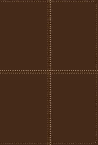 NIV/RVR60, Bilingual Bible, Leathersoft, Brown / NIV/RVR60, Biblia Bilingüe, Leathersoft, Café by Zondervan
