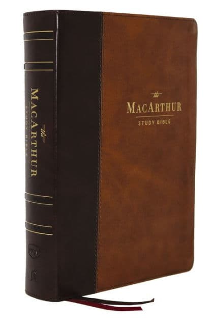NKJV, MacArthur Study Bible, 2nd Edition, Leathersoft, Brown, Comfort Print: Unleashing God's Truth One Verse at a Time by Thomas Nelson
