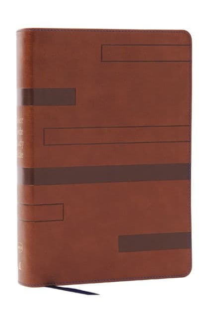 Color Code Study Bible, Revealing God's Truth Color by Color (NKJV, Brown Leathersoft, Red Letter) by Thomas Nelson