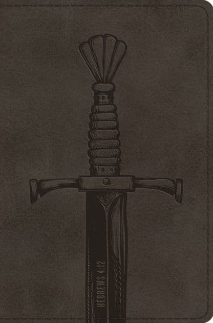 ESV Compact Bible (TruTone, Silver, Sword Design) by Crossway