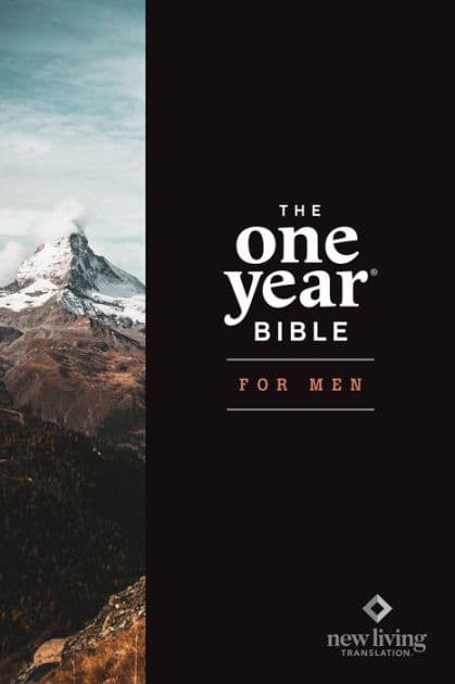 NLT The One Year Bible for Men (Softcover) by Tyndale