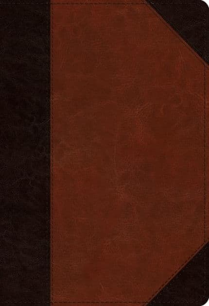 ESV Student Study Bible (TruTone, Brown/Cordovan, Portfolio Design) by Crossway