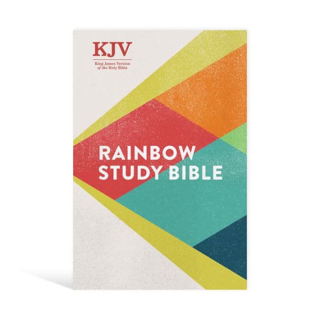 KJV Rainbow Study Bible, Hardcover: King James Version of the Holy Bible by Holman Bible Publishers